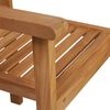 vidaXL 9 Piece Garden Dining Set Solid Teak Wood