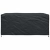 vidaXL Furniture Cover Plain Black 240 x 180 x 100 cm 600D