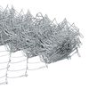 vidaXL Chain Link Fence Silver 10 x 1.4 m Galvanised steel