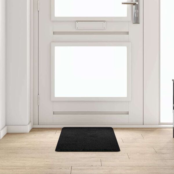 vidaXL Carpet Runner Black 50 x 100 cm 100% Polypropylene Tuft