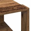 vidaXL Coffee Table Old Wood 51.5 x 51.5 x 30 cm Engineered Wood