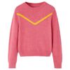 vidaXL Kids' Sweater Knitted Old Pink 104
