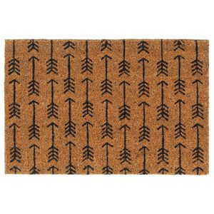 vidaXL Door Mat Natural 40x60 cm Tufted Coir