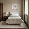 vidaXL Full Year Duvet Quilted Light grey 140 x 220 cm