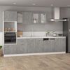 vidaXL Bottom Cabinet Lyon Concrete Grey 60x46x81.5 cm Engineered Wood