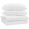 vidaXL Summer Duvet with Pillow 3 pcs White Microfibre