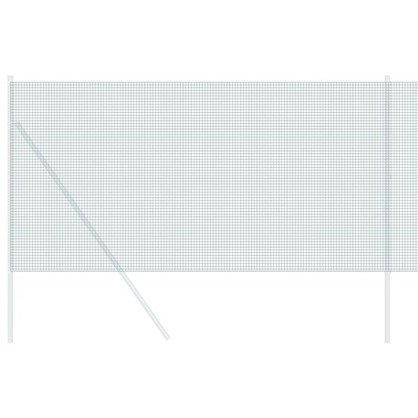 vidaXL Welded Wire Fence Green 1 x 100 m Steel