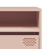 vidaXL TV Cabinet Pink 202x39x43.5 cm Cold-rolled Steel