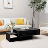 vidaXL Coffee Table Black 105x55x32 cm Engineered Wood