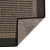 vidaXL Outdoor Flatweave Rug 200x280 cm Dark Brown