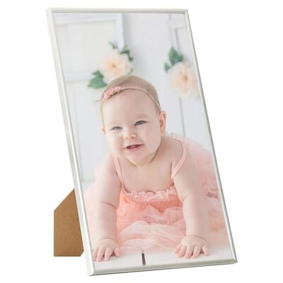 vidaXL Photo Frames Collage 5 pcs for Table Silver 10x15cm MDF
