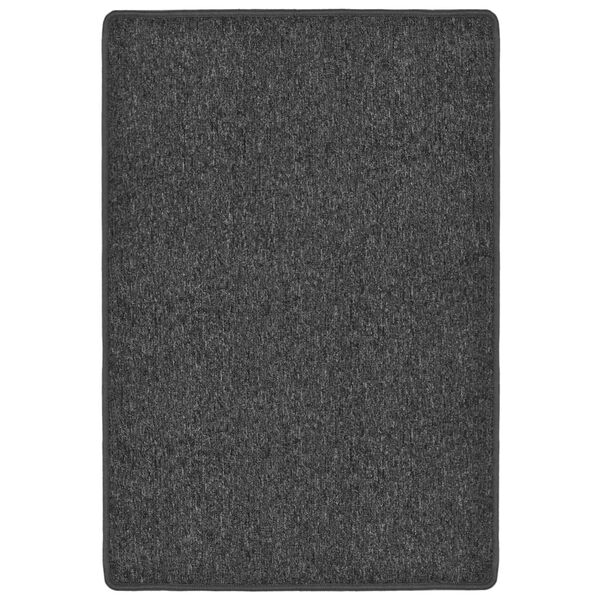 vidaXL Rug Tufted 160x230 cm Anthracite