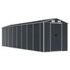 vidaXL Garden Shed | Anthracite | Galvanised Steel | Large | Garden Shed