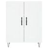 vidaXL Highboard White 69.5x34x180 cm Engineered Wood