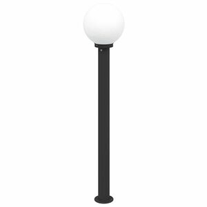 vidaXL Bollard Light 120 cm Black IP44