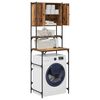 vidaXL Washing Machine Cabinet Old Wood 68 x 48.5 x 194 cm