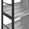 vidaXL Bookshelf Grey Sonoma 82 x 32 x 144.5 cm Engineered Wood