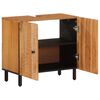 vidaXL 2 Piece Bathroom Cabinet Set Solid Wood Acacia