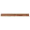 vidaXL Wall Shelves 2 pcs 120x10x10 cm Solid Teak Wood