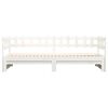 vidaXL Pull-out Day Bed without Mattress White 2x(90x200) cm
