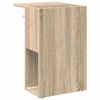 vidaXL End Table Sonoma Oak 35 x 40 x 55 cm Engineered Wood