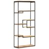 vidaXL Bookcase 80x30x180 cm Rough Mango Wood