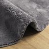 vidaXL Rug HUARTE Short Pile Soft and Washable Anthracite &Oslash; 100 cm
