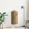 vidaXL Wall Mounted Cabinet Artisan Oak 34.5 x 34 x 90 cm