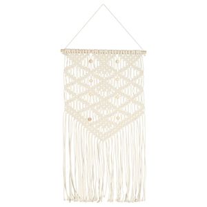vidaXL Macrame Wall Hanger 40x80 cm Cotton