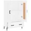 vidaXL Highboard White 69.5x31x115 cm Engineered Wood