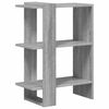 vidaXL Bookshelf Grey Sonoma 52 x 25 x 71.5 cm Engineered Wood
