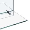 vidaXL Wall Mirror with Shelf 50x70 cm Tempered Glass