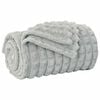 vidaXL Throw Blanket Grey 240 x 220 cm 1.38 kg Fleece