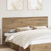 vidaXL Headboard with Headboard Artisan Oak 200 cm Engineered wood