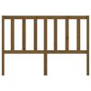vidaXL Bed Headboard Honey Brown 126x4x100 cm Solid Wood Pine