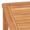 vidaXL 5 Piece Garden Dining Set 140x80 cm Solid Teak Wood