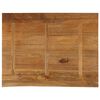 vidaXL Table Top Live Edge 100x80x3.8 cm Solid Wood Mango