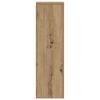 vidaXL Plant Stand 2pcs Artisan Oak 25x25x80 cm Engineered Wood