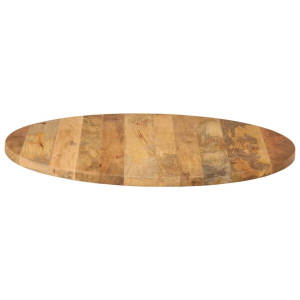vidaXL Table Top &Oslash; 80x2.5 cm Round Solid Wood Mango