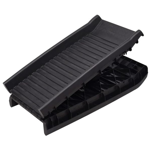 FLAMINGO Dog Ramp Collapsible Zenna 156x40x15 cm Black