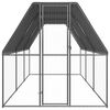 vidaXL Chicken Cage 2x6x2 m Galvanised Steel