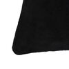 vidaXL Cushion Covers 4 pcs Velour 50x50 cm Black
