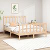vidaXL Bed Frame without Mattress 140x190 cm Solid Wood Pine