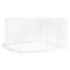 vidaXL Mosquito Net for Gazebo 220 mesh White 3.6 x 3 x 2 cm Polyester