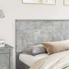 vidaXL Headboard Concrete Grey 200 cm Engineered Wood