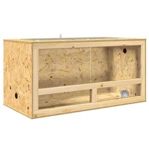 vidaXL Terrarium Brown 100 x 50 x 50 cm OSB