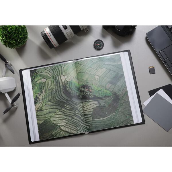 rillstab Display Book A4 30 Pockets Black