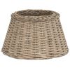 vidaXL Ceiling Lamp Shade Brown &Oslash;50x30 cm Wicker