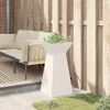 vidaXL Pillar Planter White 35 x 35 x 73 cm