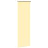 vidaXL Roller Blind Blackout Yellow 40x175 cm Fabric Width 35.7 cm Polyester